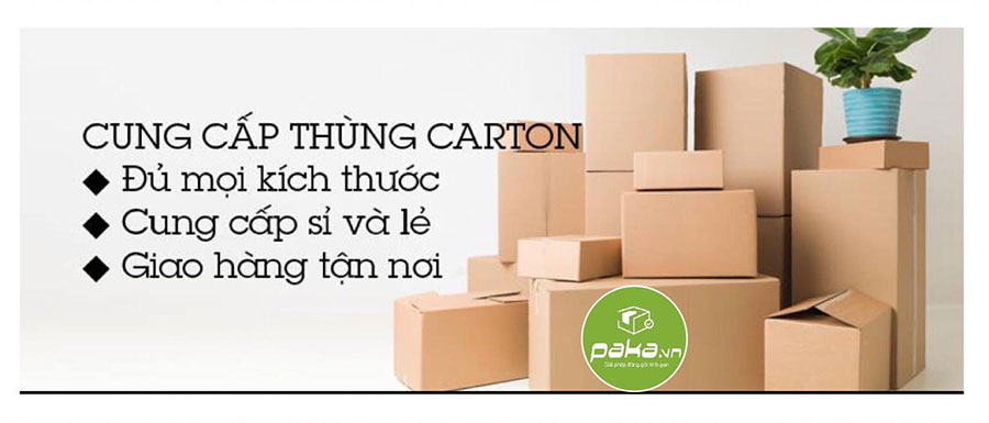 Bán thùng carton sỉ và lẻ