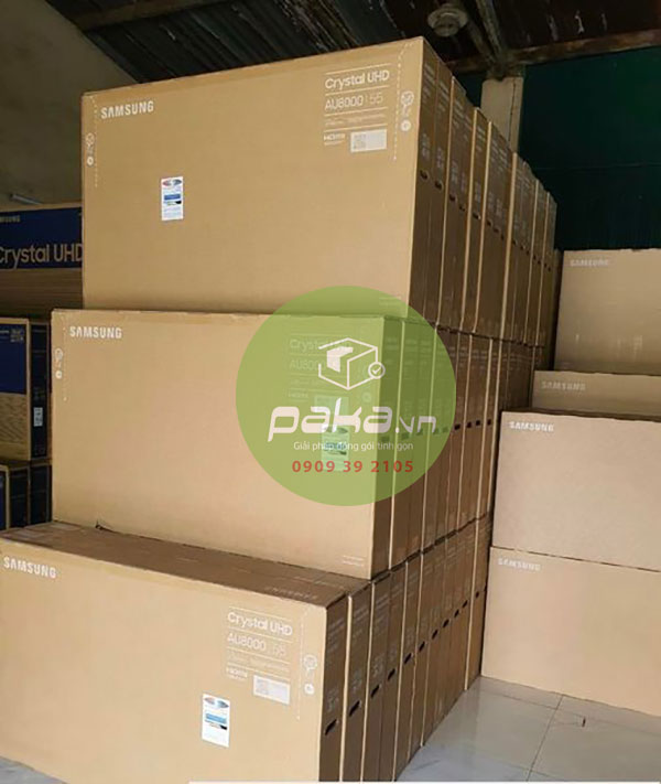 In thùng carton tivi