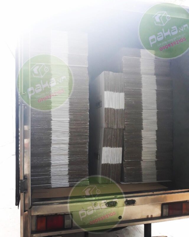 Sản xuất thùng carton theo yêu cầu