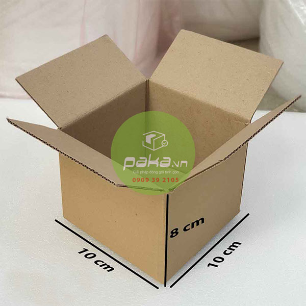 Hộp carton 10x10x8