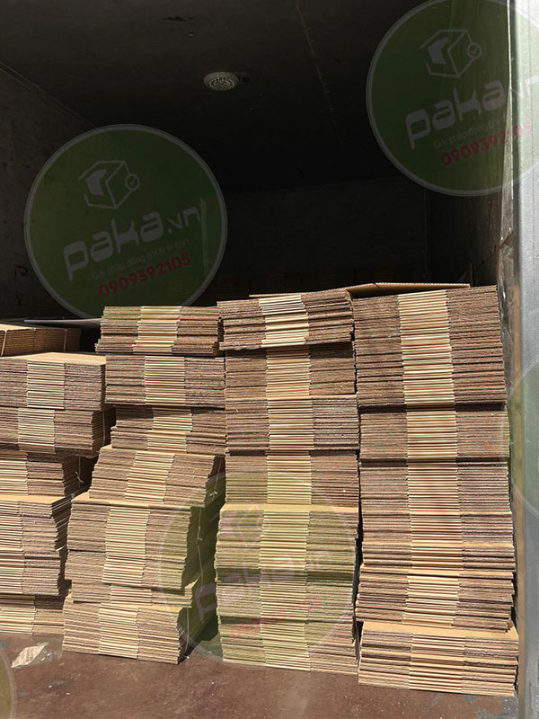Thùng carton 25x20x10 3 lớp 5 lớp