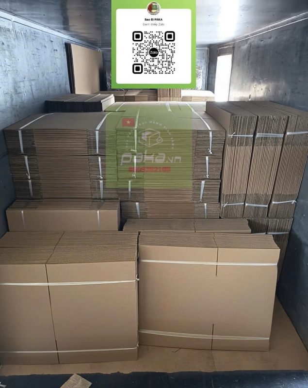 Thùng carton, hộp carton tại Cà Mau