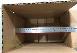 Kích thước thùng carton, cách đo kích thước lọt lòng và kích thước phủ bì