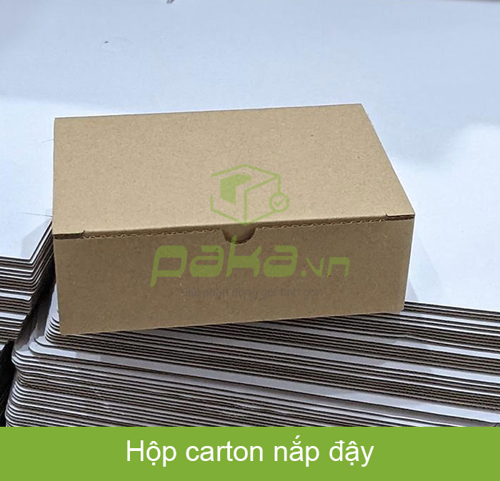 Hộp carton nắp đậy