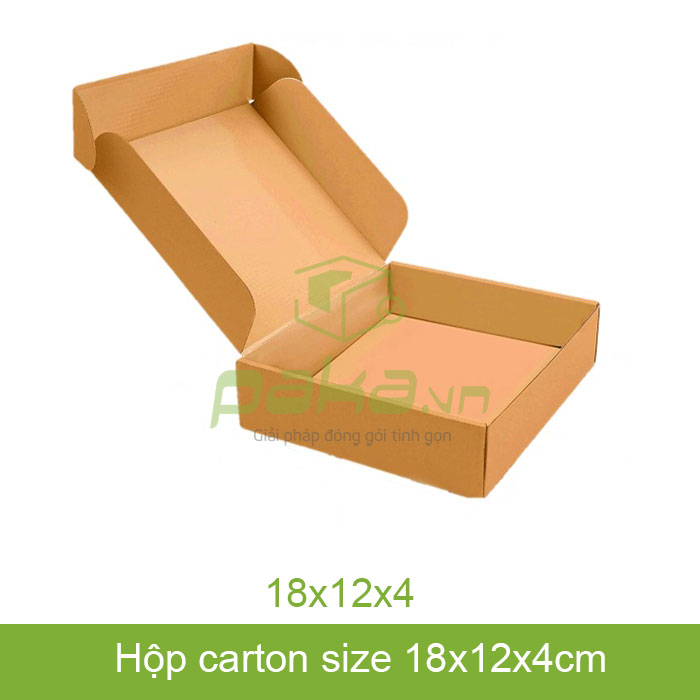 Hộp carton nắp đậy