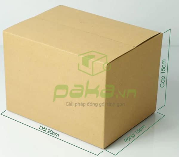 Thùng carton 20x15x15