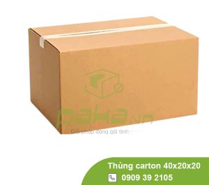 Thùng carton 40x20x20