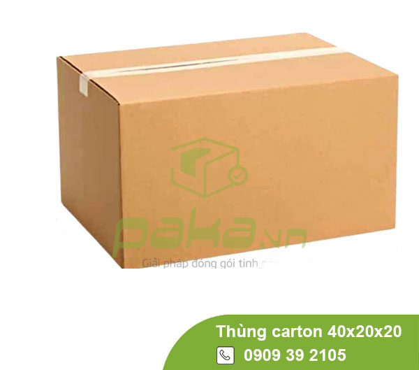 Thùng carton 40x20x20