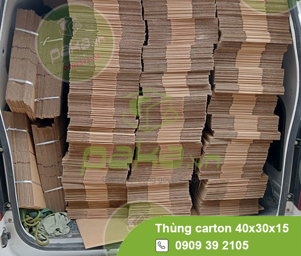 Thùng carton 40x30x15