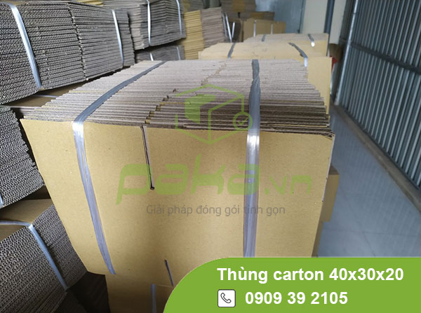 Thùng carton 40x30x20