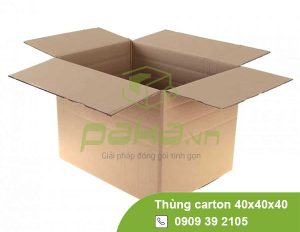 Thùng carton 40x40x40 3 lớp, 5 lớp