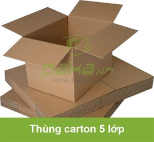 Sản xuất thùng carton 5 lớp tại TPHCM