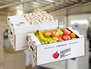 Thùng carton đựng trái cây