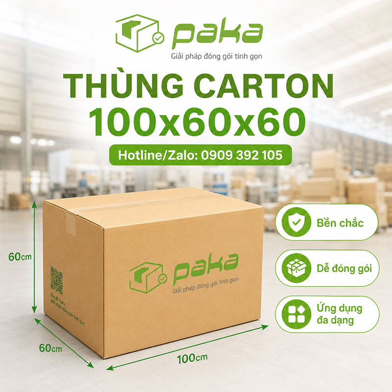 Thùng carton 100x60x60