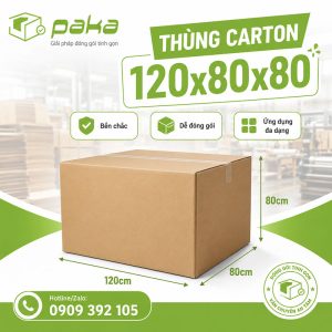 Thùng carton 120x80x80