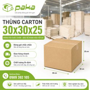 Thùng carton 30x30x25