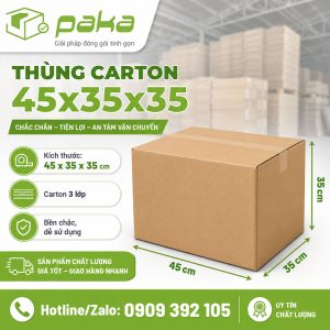 Thùng carton 45x35x35