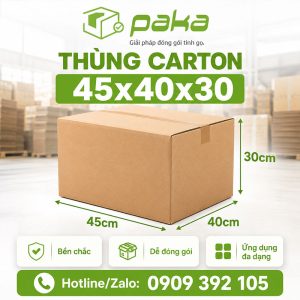 Thùng carton 45x40x30