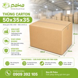 Thùng carton 50x35x35