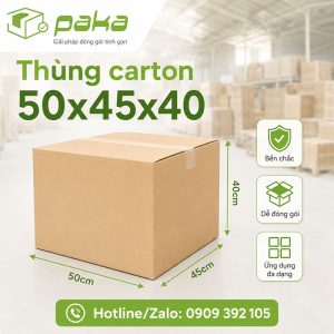 Thùng carton 50x45x40