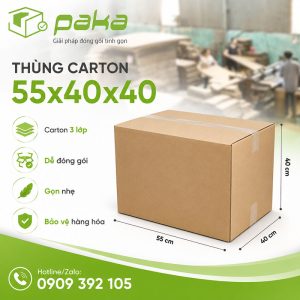 Thùng carton 55x40x40