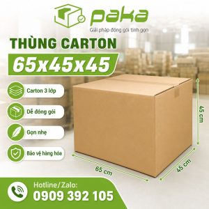 Thùng carton 65x45x45