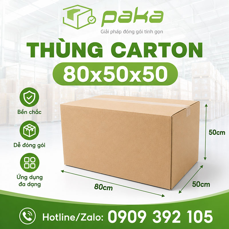 Thùng carton 80x50x50