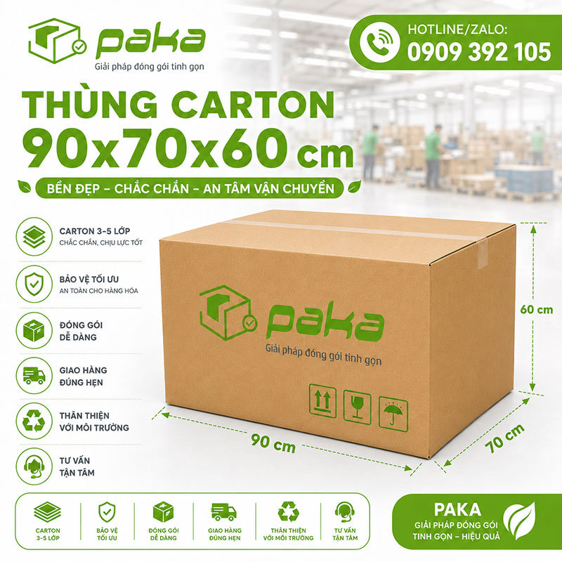 Thùng carton 90x70x60