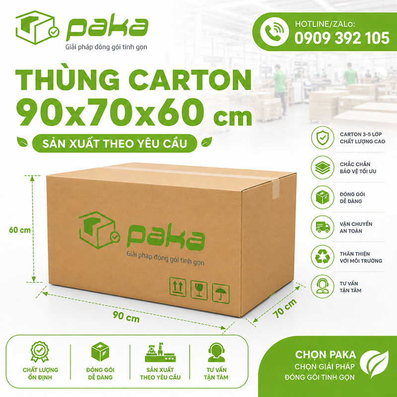 Thùng carton 90x70x60